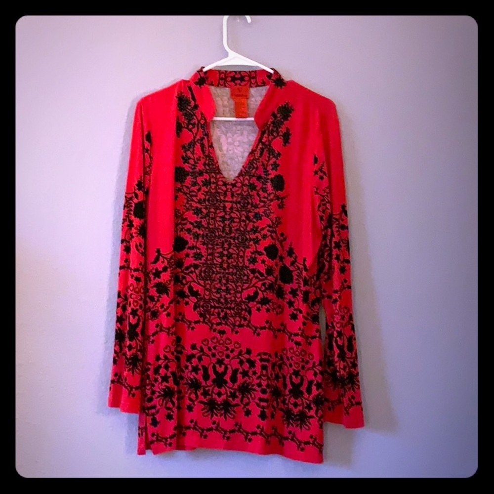 Beautifully detailed long sleeve Cristina shirt